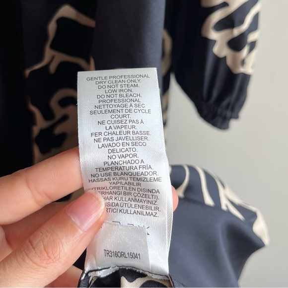 Tibi Orla Bloom Cold-shoulder Silk Midi Dress - Picture 6 of 14